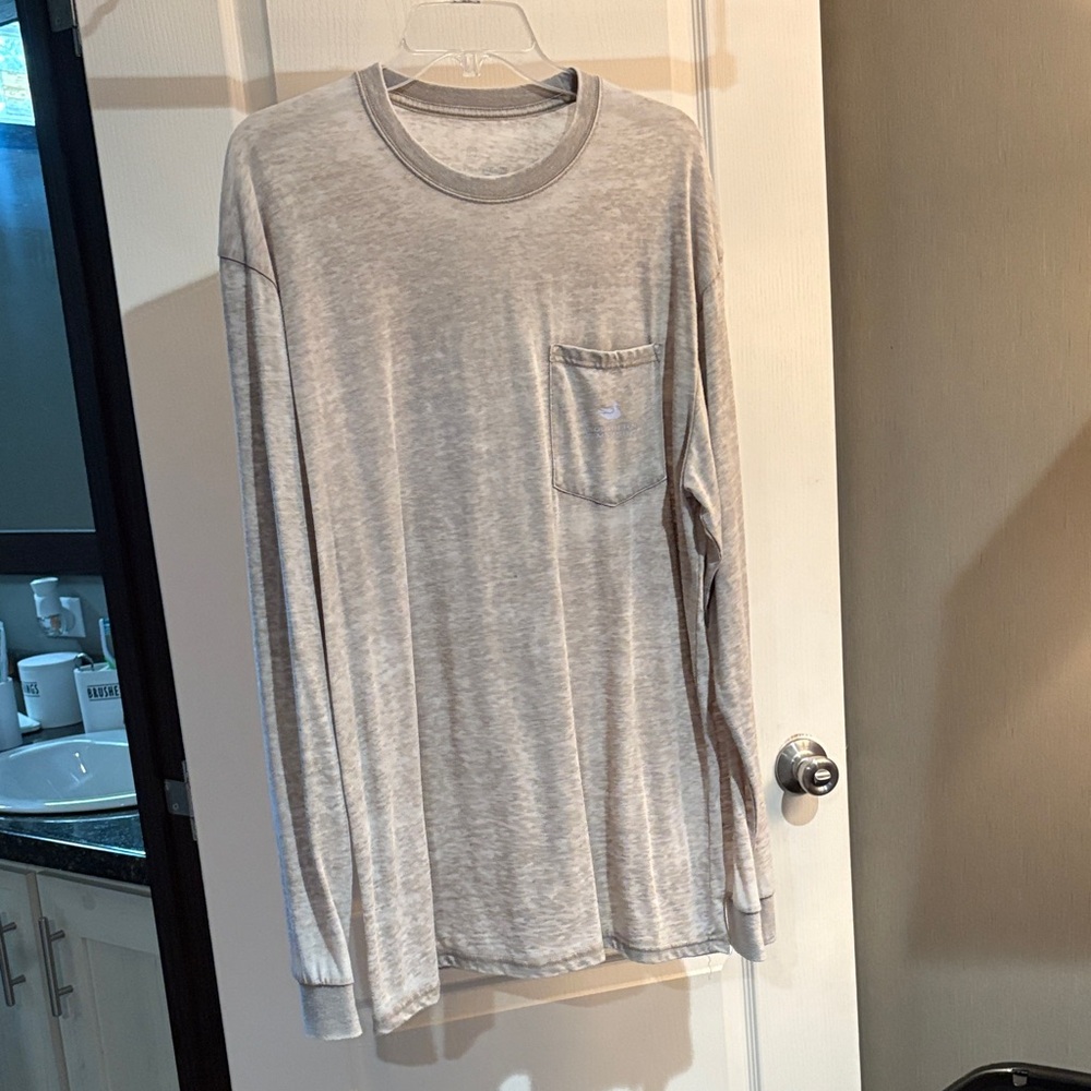 Southern Marsh Heather Gray Long Sleeve Tee